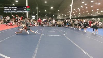 56 lbs Round 3 (6 Team) - Christian Chacko, The Outsiders vs Reese Szymanski, Team Tugman WC