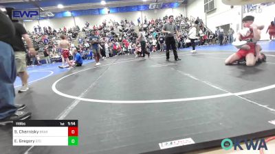 119 lbs Rr Rnd 4 - Sean-Tyler Chernisky, Broken Arrow vs Ethan M Gregory, Grove Takedown Club