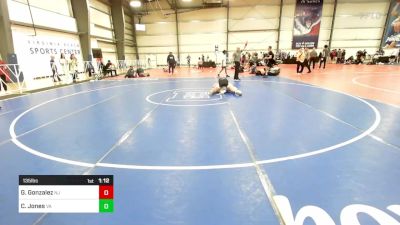 135 lbs Semifinal - Gideon "3G" Gonzalez, NJ vs Colten Jones, VA