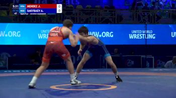 65 kg 1/8 Final - Jesse Mendez, United States vs Aden Sakybaev, Kyrgyzstan