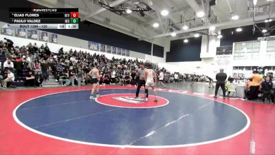 120 lbs Semifinal - Paulo Valdez, Hesperia vs Elias Flores, Northview