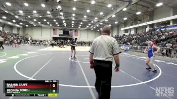 120 lbs Cons. Round 2 - Georgia Zorich, Sweet Home-6 vs RaeAnn Craft, Owego-4