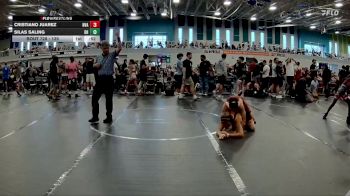 135 lbs Round 3 - Silas Saling, Black Hive vs Cristiano Juarez, Unattached