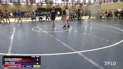 150 lbs Cons. Semi - Kyler Sandholm, SWIFT Wrestling Club vs Tien Pham, Big Game Wrestling Club