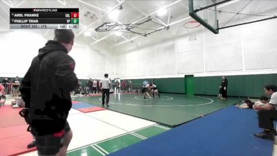 175 lbs Champ. Round 2 - Phillip Tran, Villa Park vs Arel Franke, Calabasas