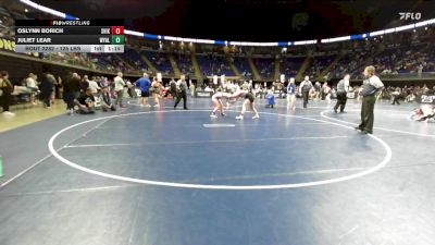 125 lbs 3rd Place - Oslynn Borich, Shikellamy vs Juliet Lear, Wyalusing