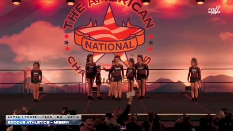 Exodus Athletics - Misery [2025 L1 Youth - Flex - D2 Day 2] 2025 The American Northwest Portland Nationals