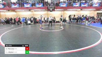 170 lbs Round Of 16 - Chad Mairano, Simsbury vs Liam Meeker, Minnechaug