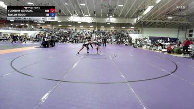 117 lbs Cons. Round 1 - Taylor Hood, Midland University vs Yusneiry Agrazal, Central Methodist University