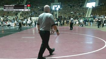 7A 190 lbs Champ. Round 1 - Levi Hoots, Daphne vs Tyson Shelby, Opelika Hs