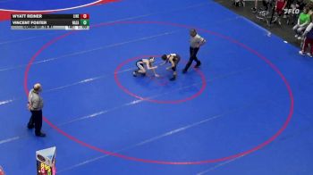 82 lbs Consi Of 16 #1 - Wyatt Reiner, Line Mountain vs Vincent Foster, Nazareth