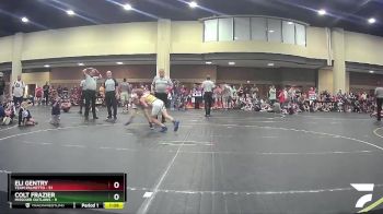 72 lbs Round 1 (4 Team) - Colt Frazier, Missouri Outlaws vs Eli Gentry, Team Palmetto