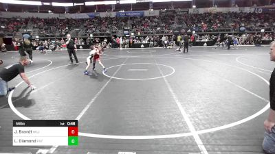 58 lbs Quarterfinal - Jeremy Brandt, Wright City Jr Wildcats vs Leon Diamond, Florida National Team