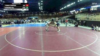 157 lbs Cons. Round 6 - Howard Hill, St. Johns Country Day vs Tomas Campian, Christopher Columbus H S