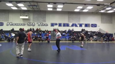 157 lbs Cons. Semi - Louie Rosas, Delta College vs Paul Anthony Johnson, Sierra College