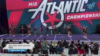 New Jersey Spirit Explosion - FIRE [2023 L2 Youth - Small 3/5/2023] 2023 Mid-Atlantic Championship Grand Nationals