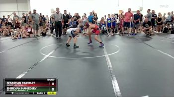 84 lbs Round 1 (4 Team) - Sebastian Rinehart, PA East Lightning vs Emirkhan Mamiediiev, U2 Upstate Uprising