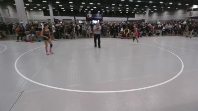 105 lbs Champ. Rd Of 32 - Brooklynn DeMan, Ironhawk Wrestling Academy vs Miley Bernshausen, Elevate Wrestling Academy