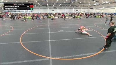 144 lbs Cons. Round 5 - Jaxon Jorgensen, Unattached vs Chaz Erickson, Hammers