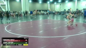 130 lbs Champ Round 1 (16 Team) - Montana Tracy, Team Iowa Sunshine Smackdown vs Emery Wilson, SEAAU National Team