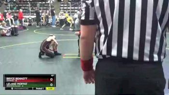 67 lbs Finals (8 Team) - Bryce Bennett, Davison vs Leland Moffat, Brighton Black