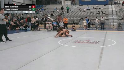 117 lbs Cons. Semis - Iker Almaraz, Shootbox Wrestling Club vs Seru Tabakece, Sublime Wrestling Academy