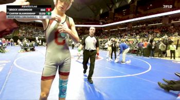 126 Class 2 lbs Cons. Round 3 - Brock Arrowood, Osage vs Carter Blankenship, Sullivan
