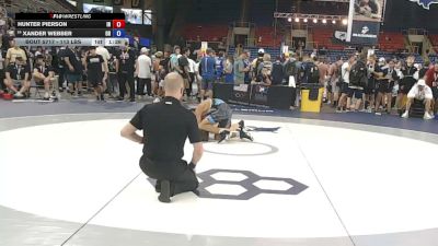113 lbs Cons. Sub-rd Of 32 - Hunter Pierson, Indiana vs Xander Webber, Ohio
