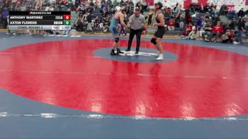 165 lbs Cons. Round 3 - Anthony Martinez, Steilacoom vs Axton Flemens, Mark Morris