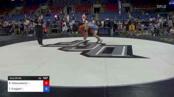 170 lbs Cons 64 #2 - Ryder Zdanczewicz, Wisconsin vs Tre Driggett, Florida