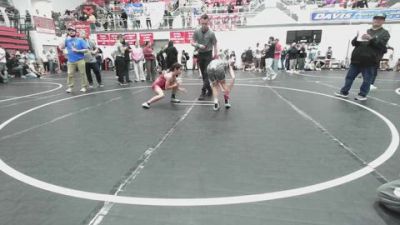 80 lbs Rr Rnd 3 - Olivia Avallon, Raw Wrestling Club vs Alivia Williams, Standfast