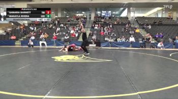180 lbs Quarterfinal - Makayla Rivera, Lindenwood University vs Samaria Barnett, Texas Woman`s University