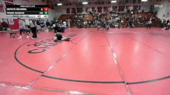 120 lbs Cons. Round 3 - Zephyr Becerra, San Clemente vs Frans Hanson, Corona Del Mar