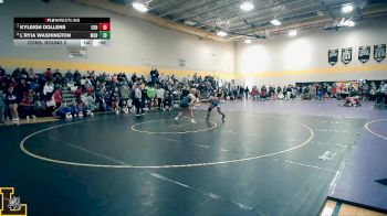 145 lbs Cons. Round 2 - L`Ryia Washington, STEAM Academy vs Kyleigh Dollens, Centralia