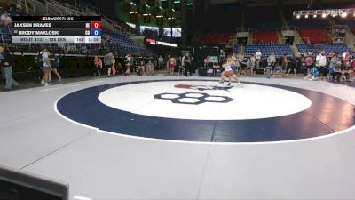 138 lbs Champ. Rd Of 128 - Jaxsen Draves, NE vs Brody Makloski, CO