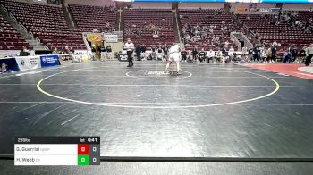 285 lbs Consy Rd Iv - Gino Guerrisi, Notre Dame - GP vs Haydan Webb, Chestnut Ridge