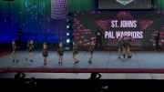 St. Johns PAL Warriors [2022 Mitey Mite Show Cheer 1] 2022 Pop Warner National Cheer & Dance Championship