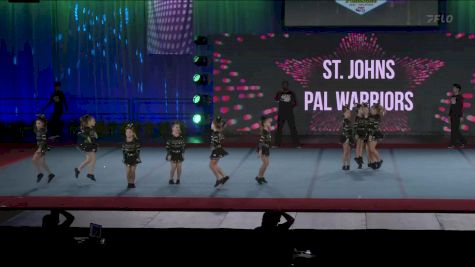 St. Johns PAL Warriors [2022 Mitey Mite Show Cheer 1] 2022 Pop Warner National Cheer & Dance Championship