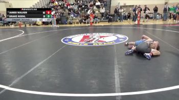 102 lbs Champ. Round 2 - James Walker, MN Elite vs Drake Roehl, Elk River