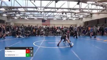 77 lbs Prelims - Cael Kusky, GA Justice Takedown MS vs Nicholas Salamone, Nauman MS