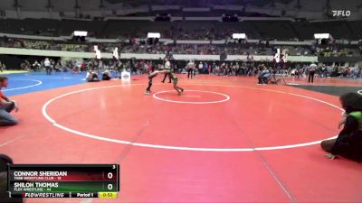 Rookie 3-5 76 Quarterfinal - Connor Sheridan, Tabb Wrestling Club vs Shiloh Thomas, Flex Wrestling