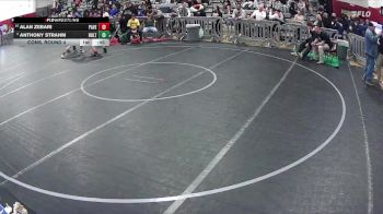 120 lbs Cons. Round 4 - Anthony Strahm, Holtville vs Alan Zebari, Palo Verde