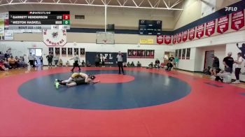 126 lbs 3rd Place Match - Garrett Henderson, Lingle-Ft. Laramie/Southeast vs Weston Haskell, Moorcroft