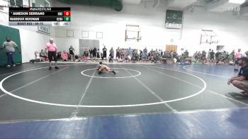 69-75 lbs Quarterfinal - Jameson Serrano, Hononegah Wrestling Club vs Maddox Noonan, Ottawa Wolfpack Wrestling Club