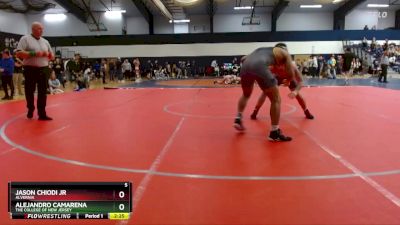 197 lbs Cons. Round 4 - Alejandro Camarena, The College Of New Jersey vs Jason Chiodi Jr, Alvernia