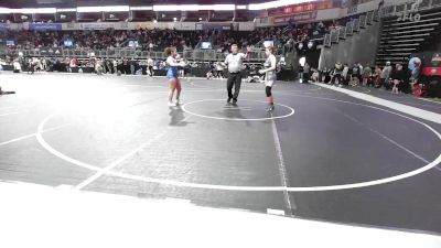 152.4-166.2 lbs Quarterfinal - Leolyn Karnowski, Wamego Wrestling Club vs Analeigh Winchell, Unaffiliated