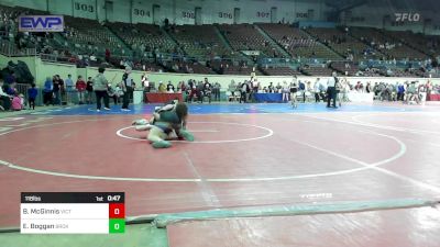 118 lbs Consi Of 32 #2 - Braxton McGinnis, Victory Grappling Club vs Eli Boggan, Broken Arrow Junior High