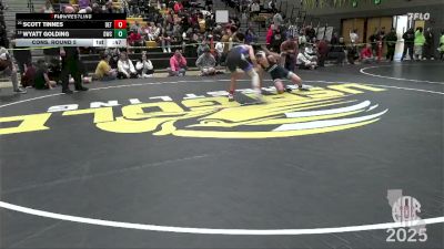 128 lbs Cons. Round 5 - Scott Tinnes, Dethrone vs Wyatt Golding, Driller Wrestling Club