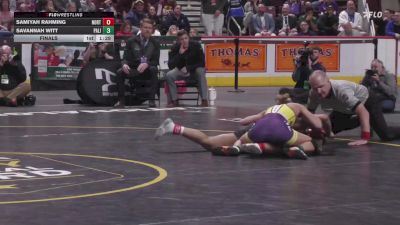 118 lbs Final - Samiyah Rahming, Northeast High-G vs Savannah Witt, Palisades-G