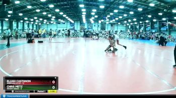 96 lbs Rd# 6- 9:00am Saturday Final Pool - Elijah Castanon, Nebraska Elite vs Chris Metz, Minion Green